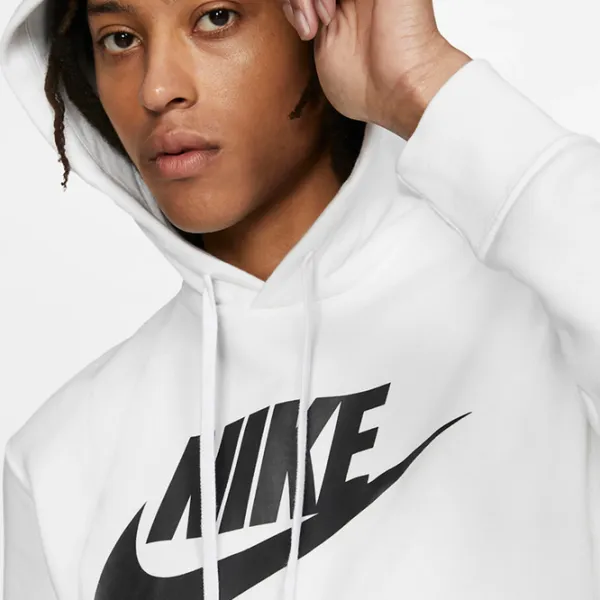 Толстовка для мужчин Nike Sportswear Club Hoodie Po Bb Gx Прямой/ Белый photo 4