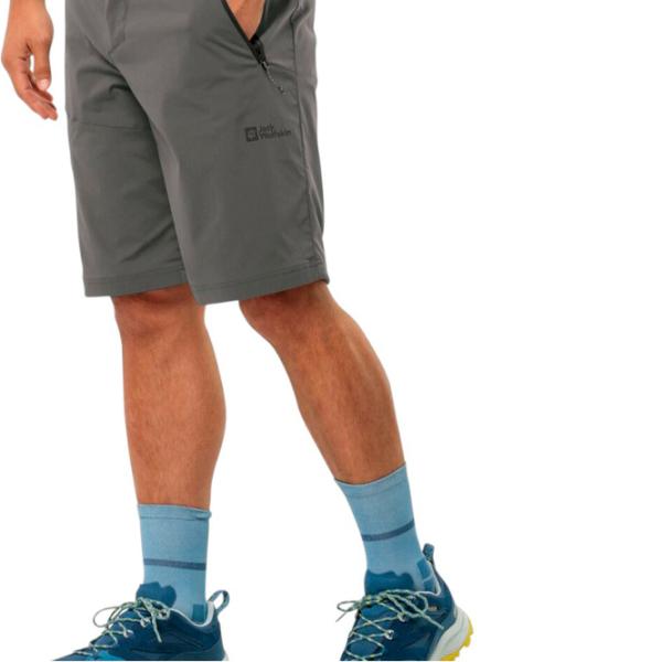 Шорты для мужчин Jack Wolfskin Glastal Shorts M/ Серый photo 2