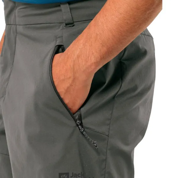 Шорты для мужчин Jack Wolfskin Glastal Shorts M/ Серый photo 5