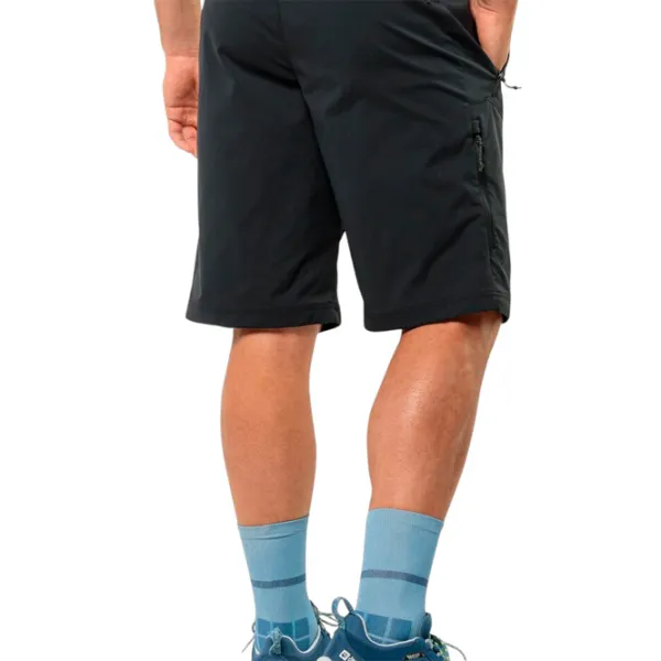 Шорты для мужчин Jack Wolfskin Glastal Shorts S/ Черный photo 3