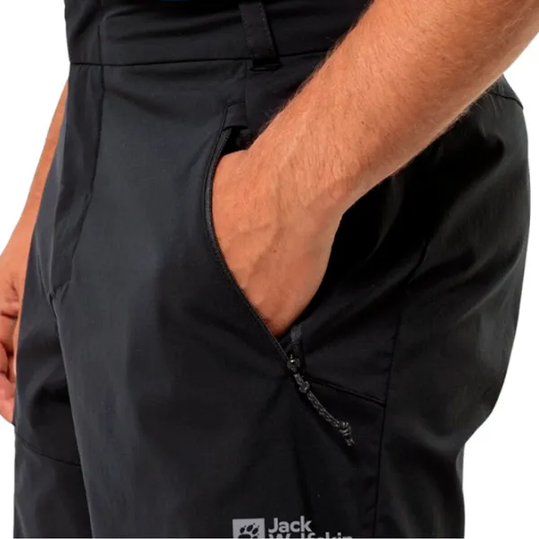 Шорты для мужчин Jack Wolfskin Glastal Shorts S/ Черный photo 5
