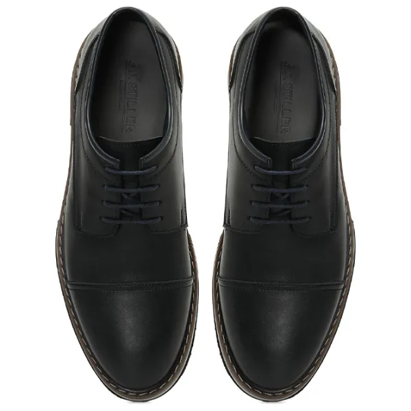 Туфли для мужчин JJ-Stiller 3S 9852-2 3PR Демисезон/ Темно-синий photo 3