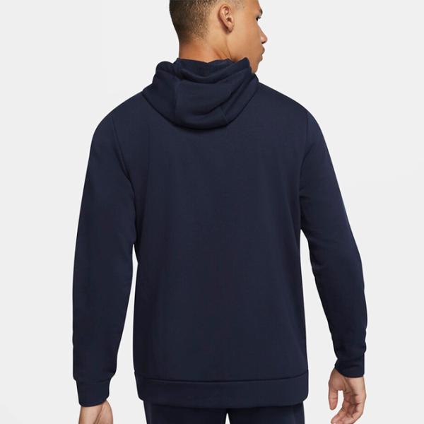 Толстовка для мужчин Nike Dri-FIT Hooded Fitness Full-Zip Прямой/ Темно-синий photo 3