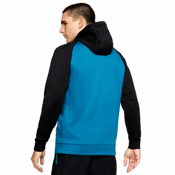 Hanorac pentru bărbați Nike THRMA FZ HD ENERGY Drept/ Blue photo 3