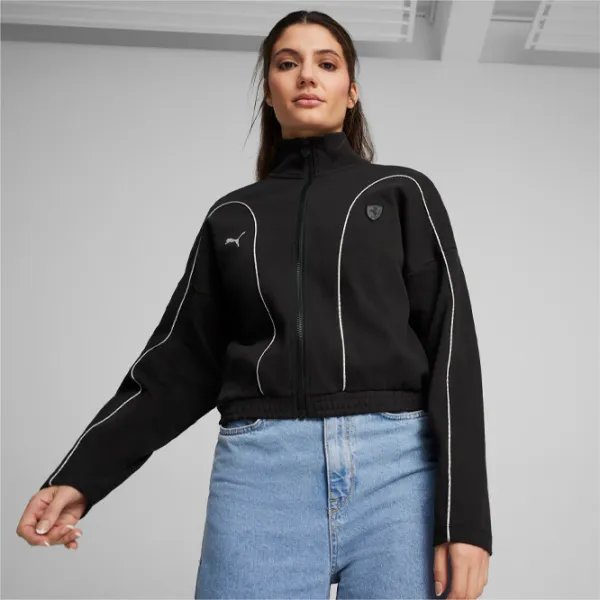 Толстовка для женщин Puma Ferrari Style Crew|Hoddie Wmn Черный photo 3