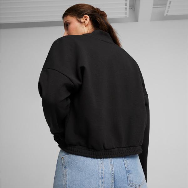 Hanorac pentru femei Puma Ferrari Style Crew|Hoddie Wmn Black photo 4