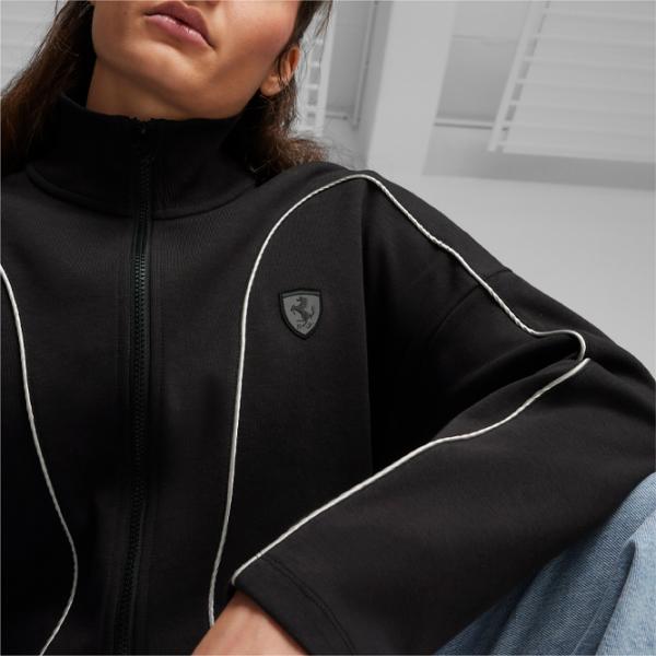Hanorac pentru femei Puma Ferrari Style Crew|Hoddie Wmn Black photo 6