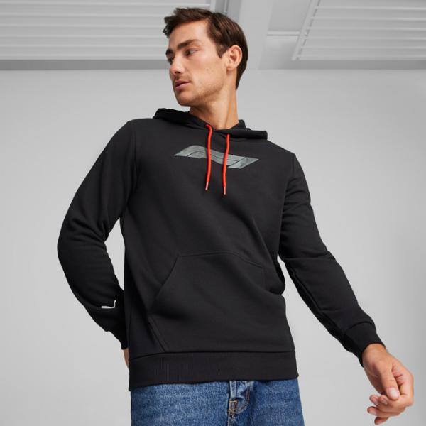 Hanorac pentru bărbați Puma F1 Logo Graphic Drept/ Black photo 3