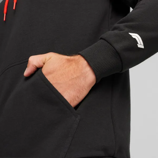 Hanorac pentru bărbați Puma F1 Logo Graphic Drept/ Black photo 6