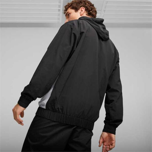 Ветровка для мужчин Puma Power Windbreaker ½ Zip Демисезонная/ Черный photo 4