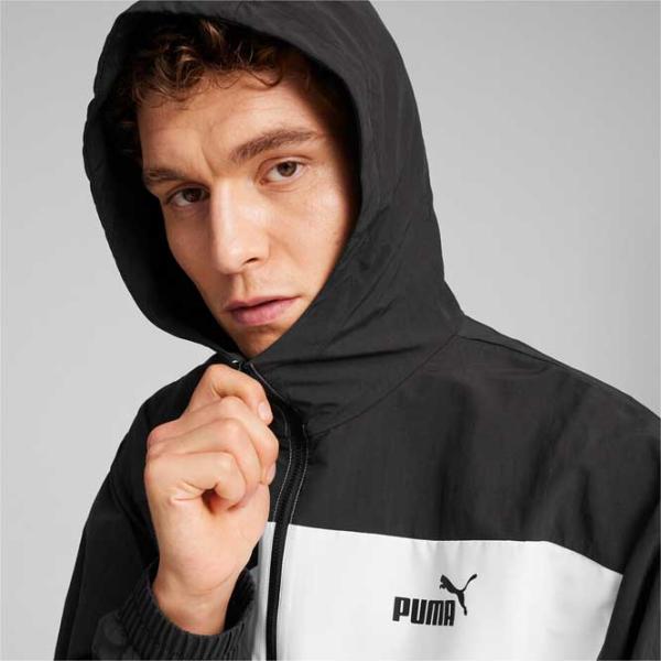 Ветровка для мужчин Puma Power Windbreaker ½ Zip Демисезонная/ Черный photo 6