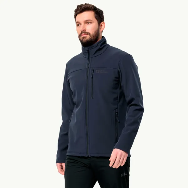 Hanorac pentru bărbați Jack Wolfskin Whirlwind Men Drept/ Navy photo 2