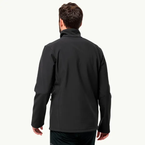 Hanorac pentru bărbați Jack Wolfskin Whirlwind Men Drept/ Black photo 3