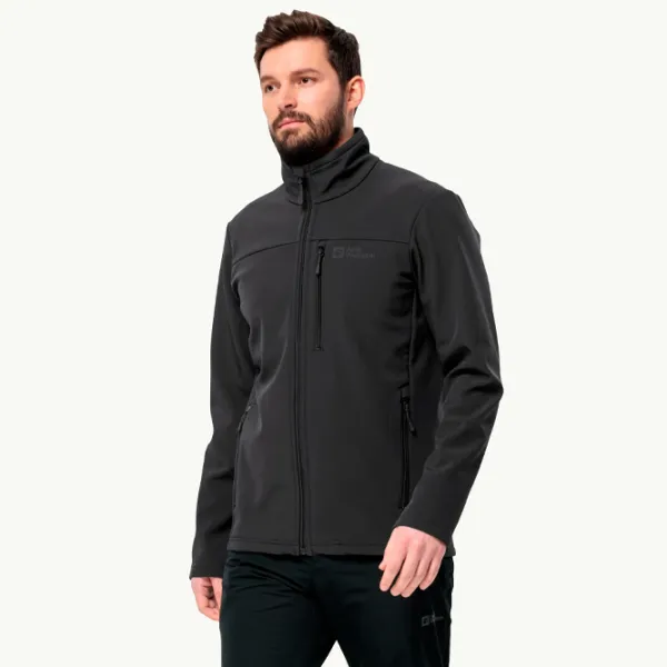 Толстовка для мужчин Jack Wolfskin Whirlwind Men Прямой/ Черный photo 2