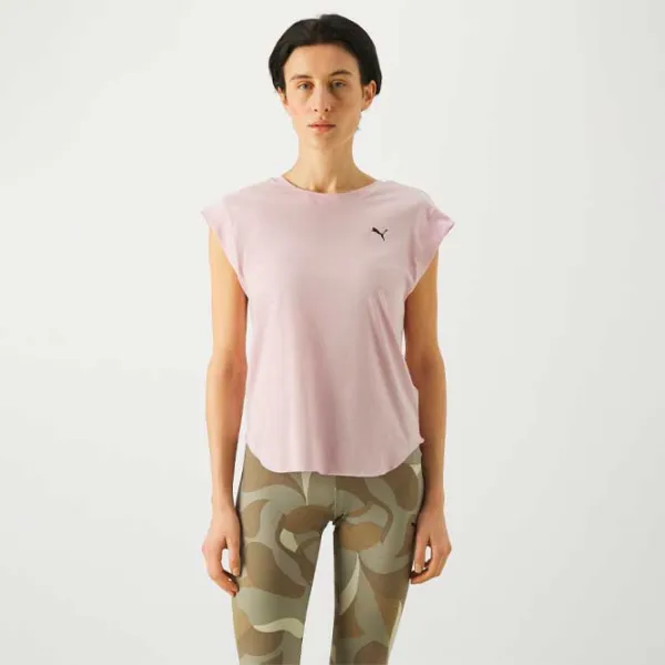 Tricou pentru femei Puma Studio Foundations Tee 25% vascoza/ Black photo 3 Tricou pentru femei Puma Studio Foundations Tee 25% vascoza/ Black photo 3
