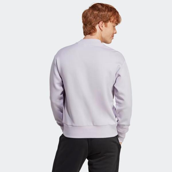 Hanorac pentru bărbați Adidas M Fi Bos Crw Drept/ Medium Purple photo 3