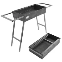 Grătar AiBGrill GoTur Brichete, cărbuni/ Portabil photo 2