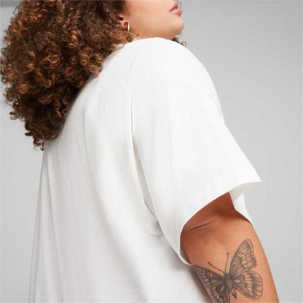 Tricou pentru femei Puma Her Graphic Tee 100% bumbac/ White photo 5