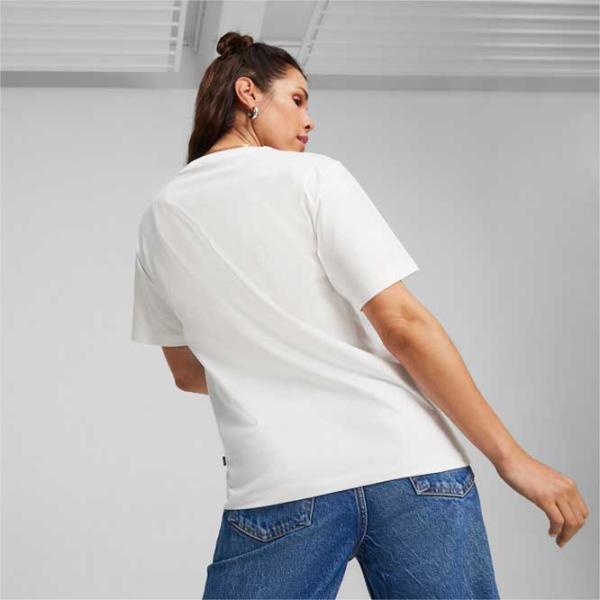 Tricou pentru femei Puma Her Graphic Tee 100% bumbac/ White photo 7