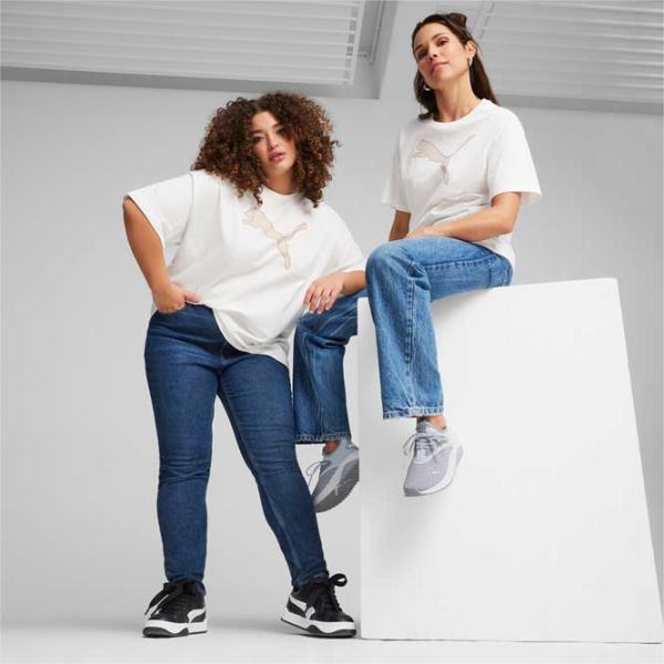 Футболка для женщин Puma Her Graphic Tee 100% хлопок/ Белый photo 3