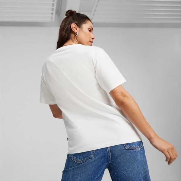 Футболка для женщин Puma Her Graphic Tee 100% хлопок/ Белый photo 7