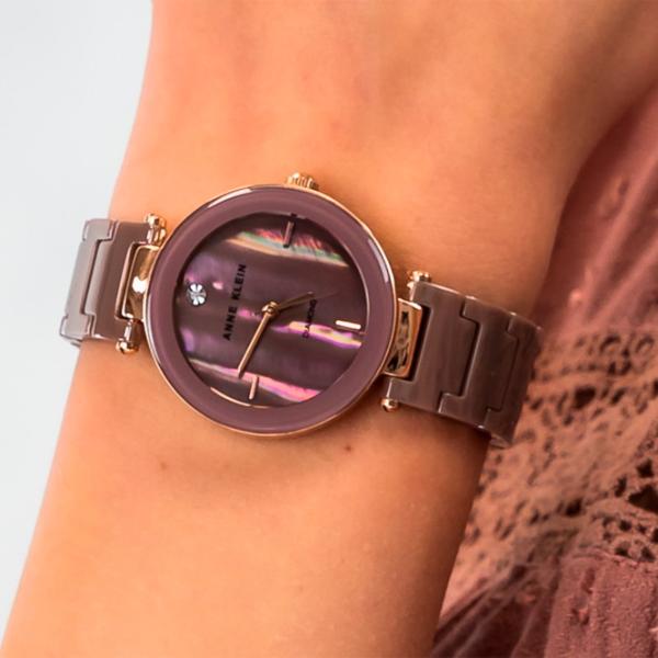 Ceas de mână pentru femei ANNE KLEIN AK/ 1018RGMV Cuarț/ 33 mm photo 4 Ceas de mână pentru femei ANNE KLEIN AK/ 1018RGMV Cuarț/ 33 mm photo 4