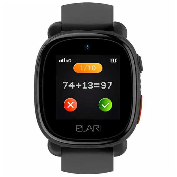 Детские часы Elari KidPhone 4G Lite 1.3"/ Черный photo 3
