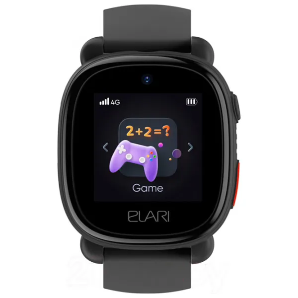 Детские часы Elari KidPhone 4G Lite 1.3"/ Черный photo 4