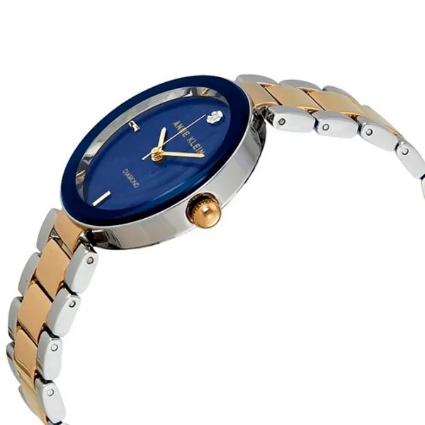 Ceas de mână pentru femei ANNE KLEIN AK/ 1363NVTT Cuarț/ 32 mm photo 2 Ceas de mână pentru femei ANNE KLEIN AK/ 1363NVTT Cuarț/ 32 mm photo 2