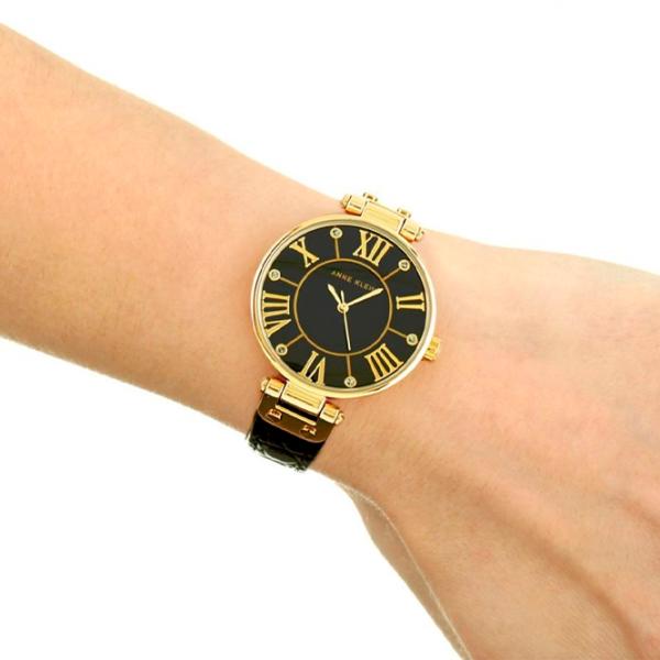 Ceas de mână pentru femei ANNE KLEIN AK/ 1396BMBK Cuarț/ 34 mm photo 3 Ceas de mână pentru femei ANNE KLEIN AK/ 1396BMBK Cuarț/ 34 mm photo 3