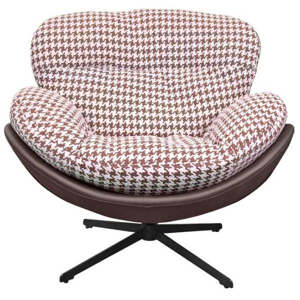 Кресло для гостиной DecoPrim Euforia Белый Коричневый photo 2 Кресло для гостиной DecoPrim Euforia Белый Коричневый photo 2