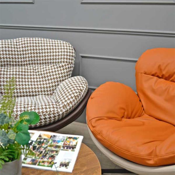 Кресло для гостиной DecoPrim Euforia Белый Коричневый photo 6 Кресло для гостиной DecoPrim Euforia Белый Коричневый photo 6