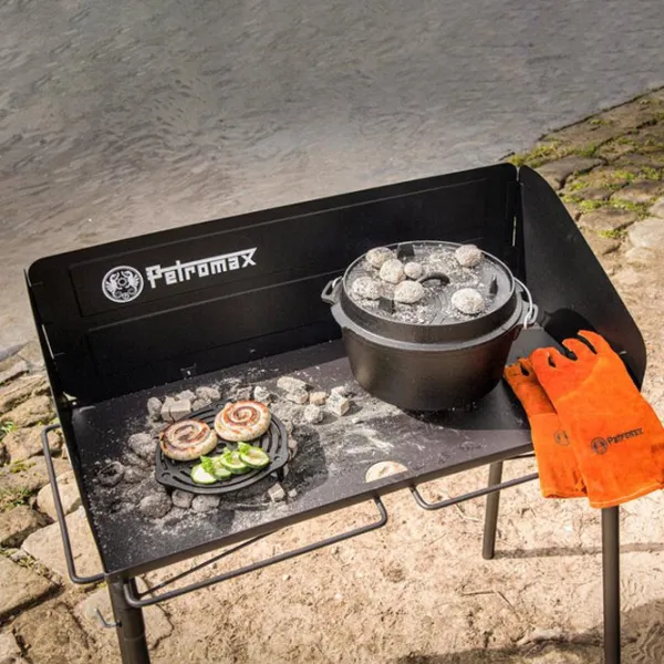 Котел Petromax Dutch Oven ft 9 7.5л / Чугун / Черный photo 4