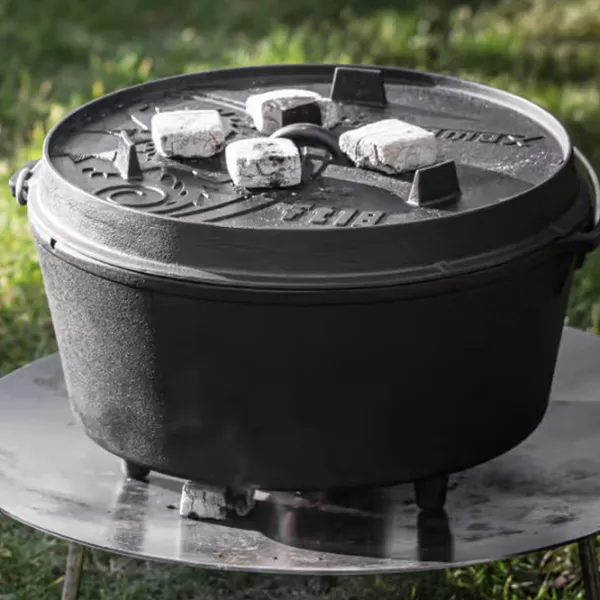 Котел Petromax Dutch Oven ft 18 16.1л / Чугун / Черный photo 3