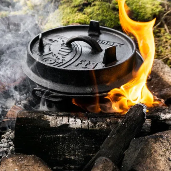 Котел Petromax Dutch Oven ft 18 16.1л / Чугун / Черный photo 5