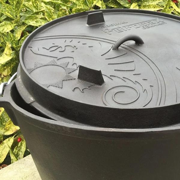 Котел Petromax Dutch Oven ft 18 16.1л / Чугун / Черный photo 6