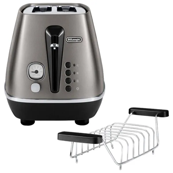 Toster DeLonghi CTIN2103.TB Electronic/ 900 W/ Grey photo 2