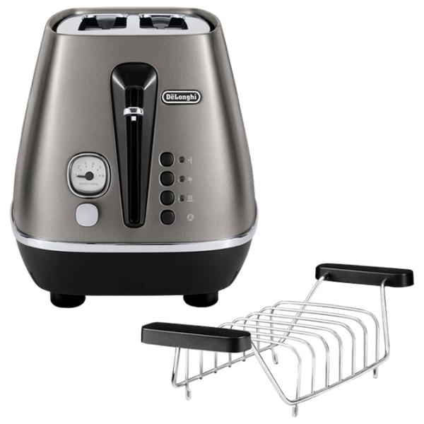 Toster DeLonghi CTIN2103.TB Electronic/ 900 W/ Grey photo 2
