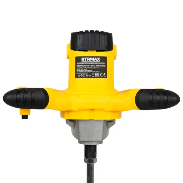 Строительный миксер RTRMAX RTM3920 Миксер/ Желтый photo 3