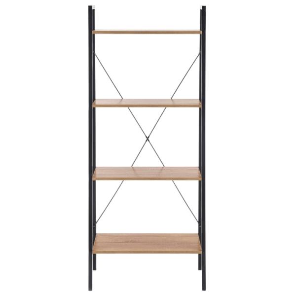 Стеллаж Narvik REG2 148см x 60см x 32см cm/ ЛДСП/ Black photo 2 Стеллаж Narvik REG2 148см x 60см x 32см cm/ ЛДСП/ Black photo 2