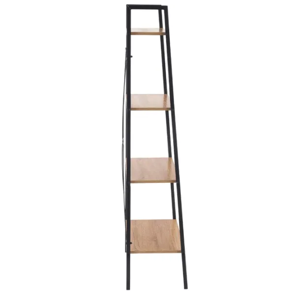 Стеллаж Narvik REG2 148см x 60см x 32см cm/ ЛДСП/ Black photo 3 Стеллаж Narvik REG2 148см x 60см x 32см cm/ ЛДСП/ Black photo 3