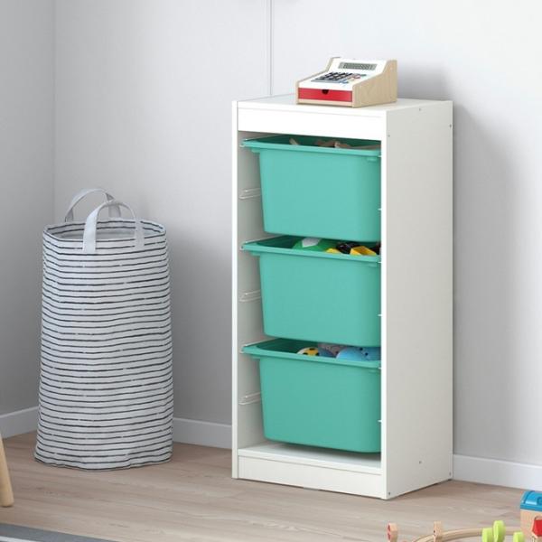 Etajeră Ikea Trofast 94 x 30 x 46 cm/ PAL/ White photo 2