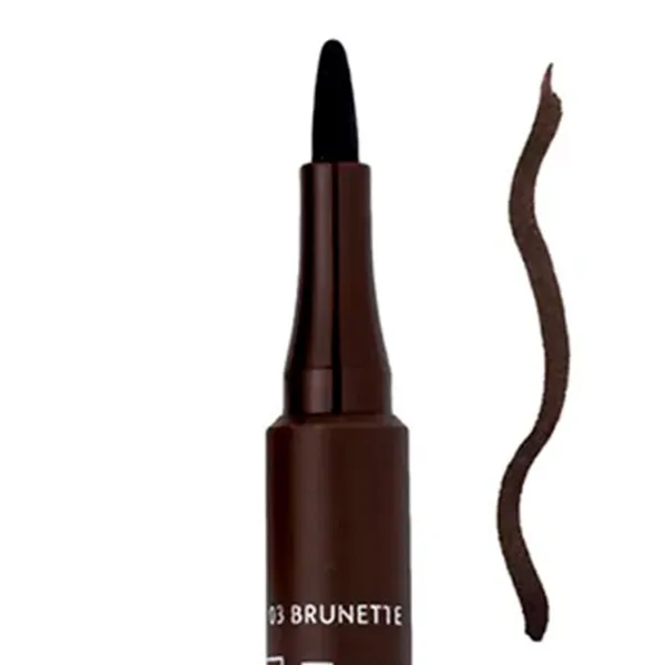 Маркер для бровей Astra Geisha Brows Brunette photo 2