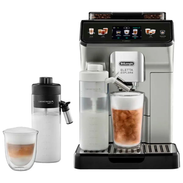 Aparat de cafea DeLonghi ECAM450.65.S Automată/ 1.8 l/ Silver photo 2