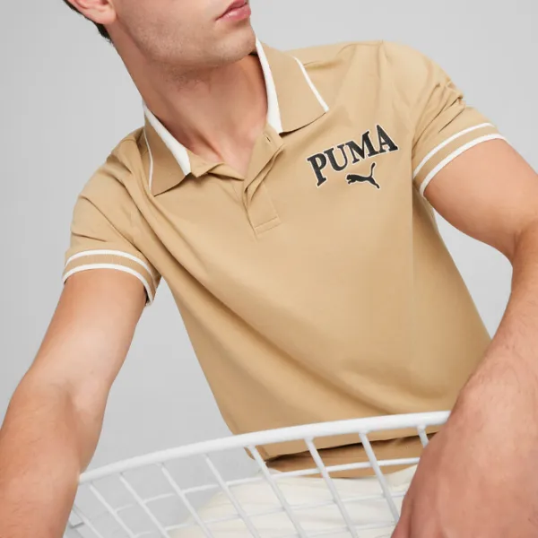 Tricou polo pentru bărbați Puma Squad Prairie Tan photo 7