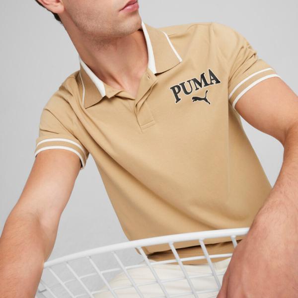 Tricou polo pentru bărbați Puma Squad Prairie Tan photo 6 Tricou polo pentru bărbați Puma Squad Prairie Tan photo 6