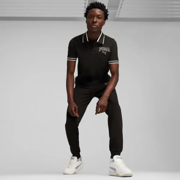 Tricou polo pentru bărbați Puma Squad Black photo 3