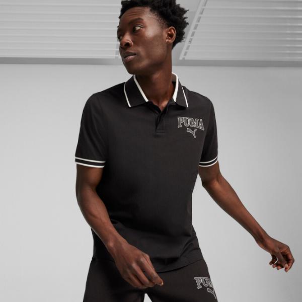 Tricou polo pentru bărbați Puma Squad Black photo 4