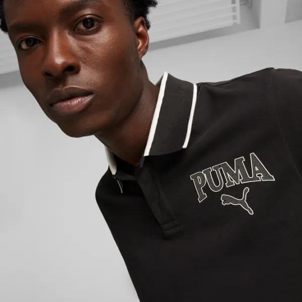 Футболка поло для мужчин Puma Squad Черный photo 6 Футболка поло для мужчин Puma Squad Черный photo 6