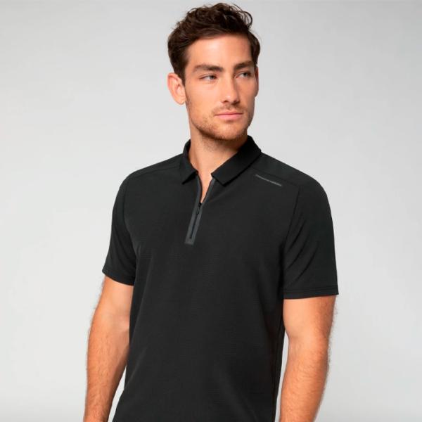 Tricou polo pentru bărbați Puma Pd Active Polo Shirt Black photo 3 Tricou polo pentru bărbați Puma Pd Active Polo Shirt Black photo 3